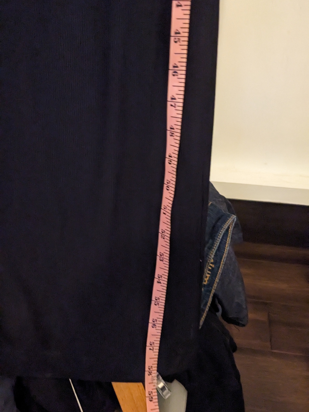 New With Tags SKIMS Black Soft Lounge Ribbed Long Sleeve Slip Dress Quiet Luxury - Picture 7 of 8